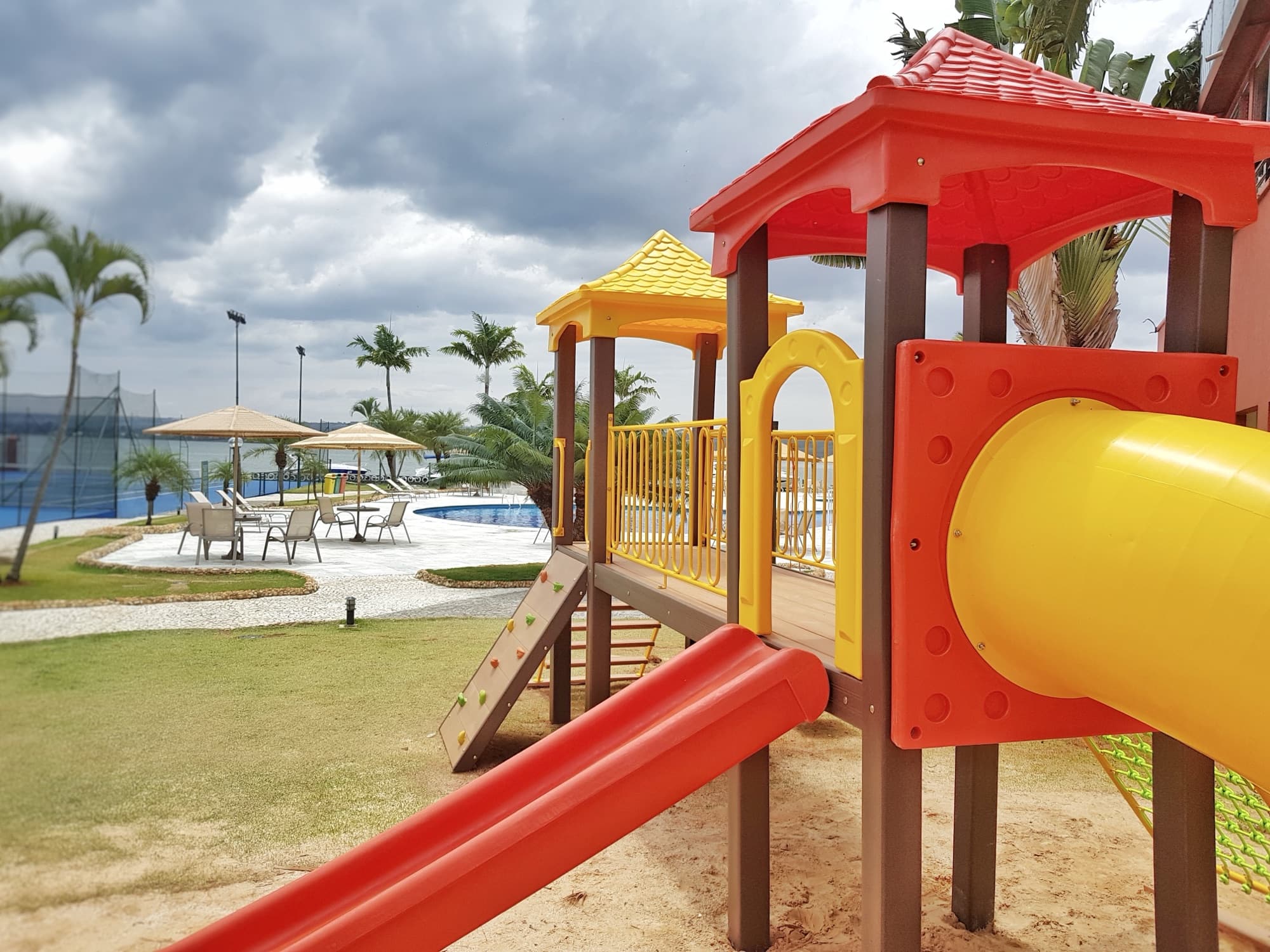 Playground e área kids do Lake Side