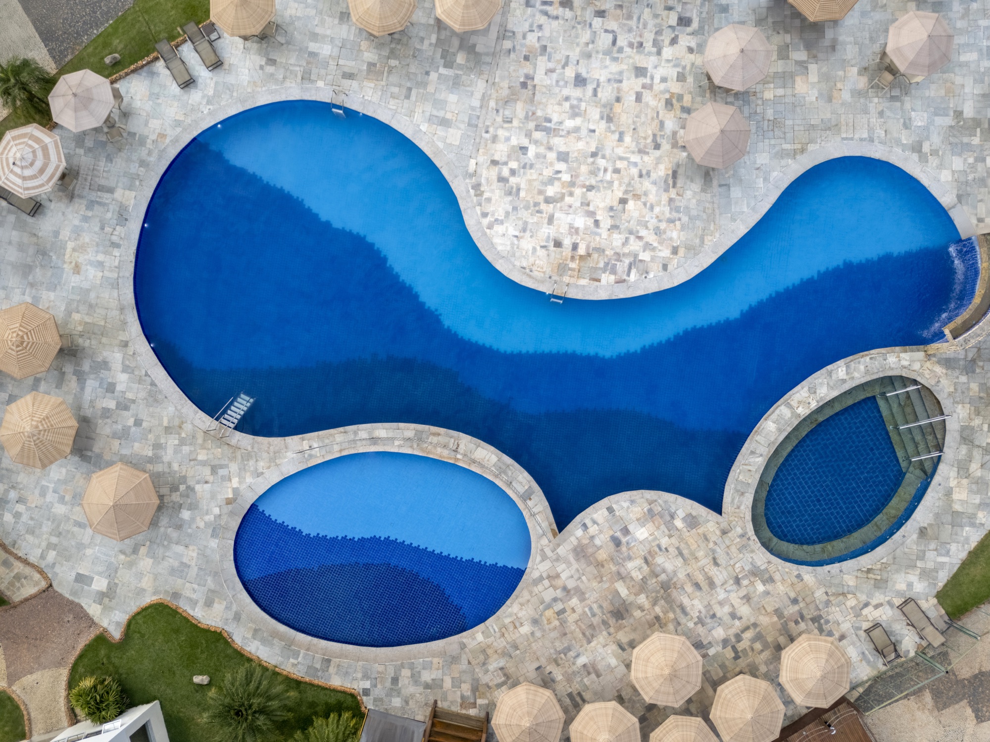 Design da piscina do Lake Side